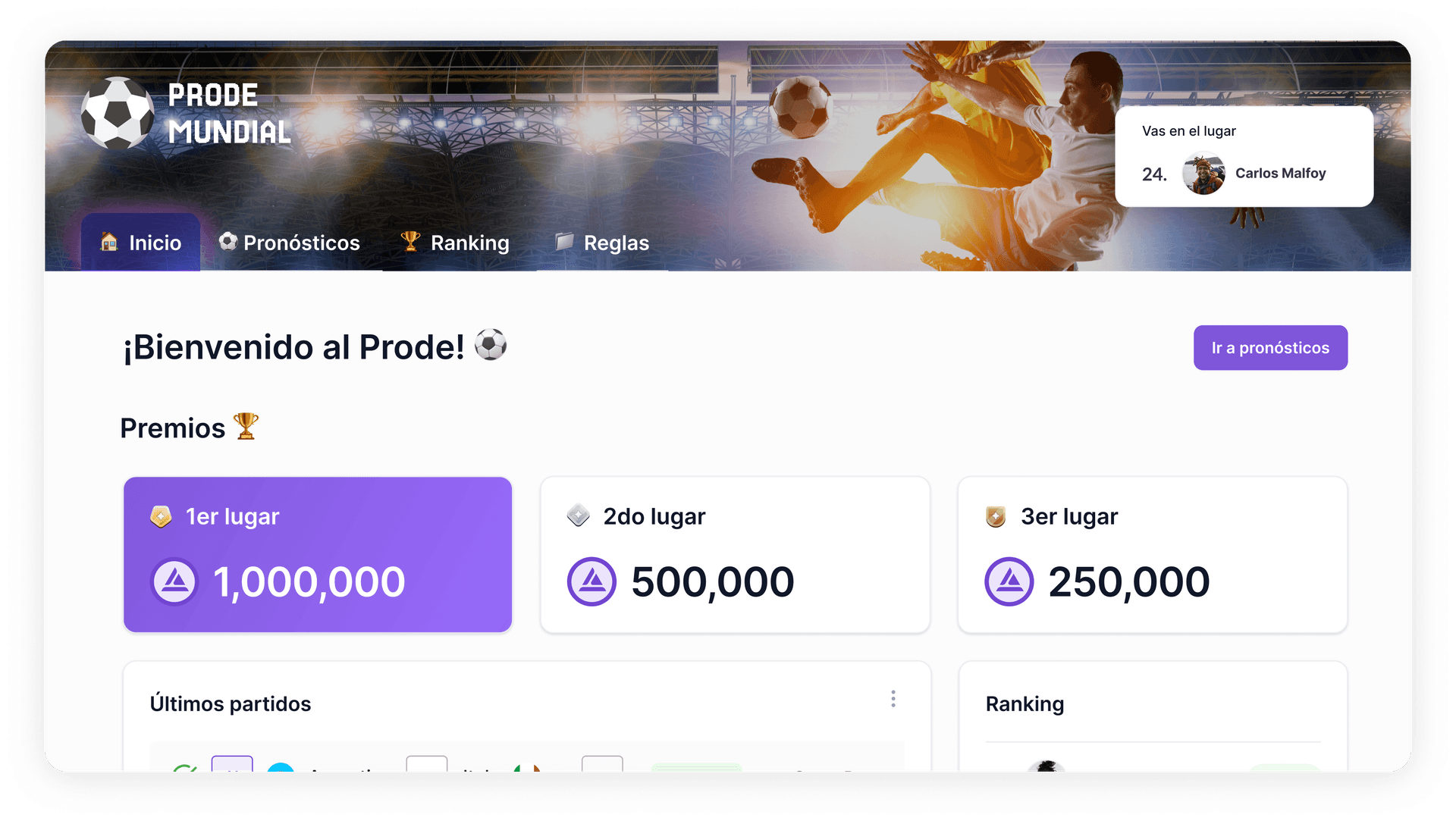 Maslow World Cup Predictions Platform
